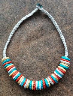 gehaakte ketting gehaakte ketting