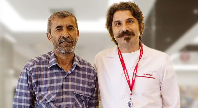 Diyarbakır'da ayağını kaybedecek duruma gelen hasta iyileşti Diyarbakır'da ayağını kaybedecek duruma gelen hasta iyileşti