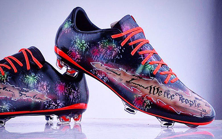 Nike Mercurial 2015 Independence Day Cleat.