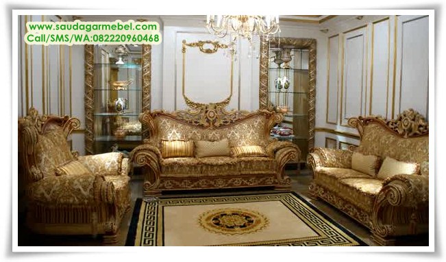 Sofa Ruang Tamu Mewah Manohara Saudagar Mebel Sofa Ruang Tamu Mewah Manohara