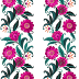 Vector Flower Art for Textile Print 2304