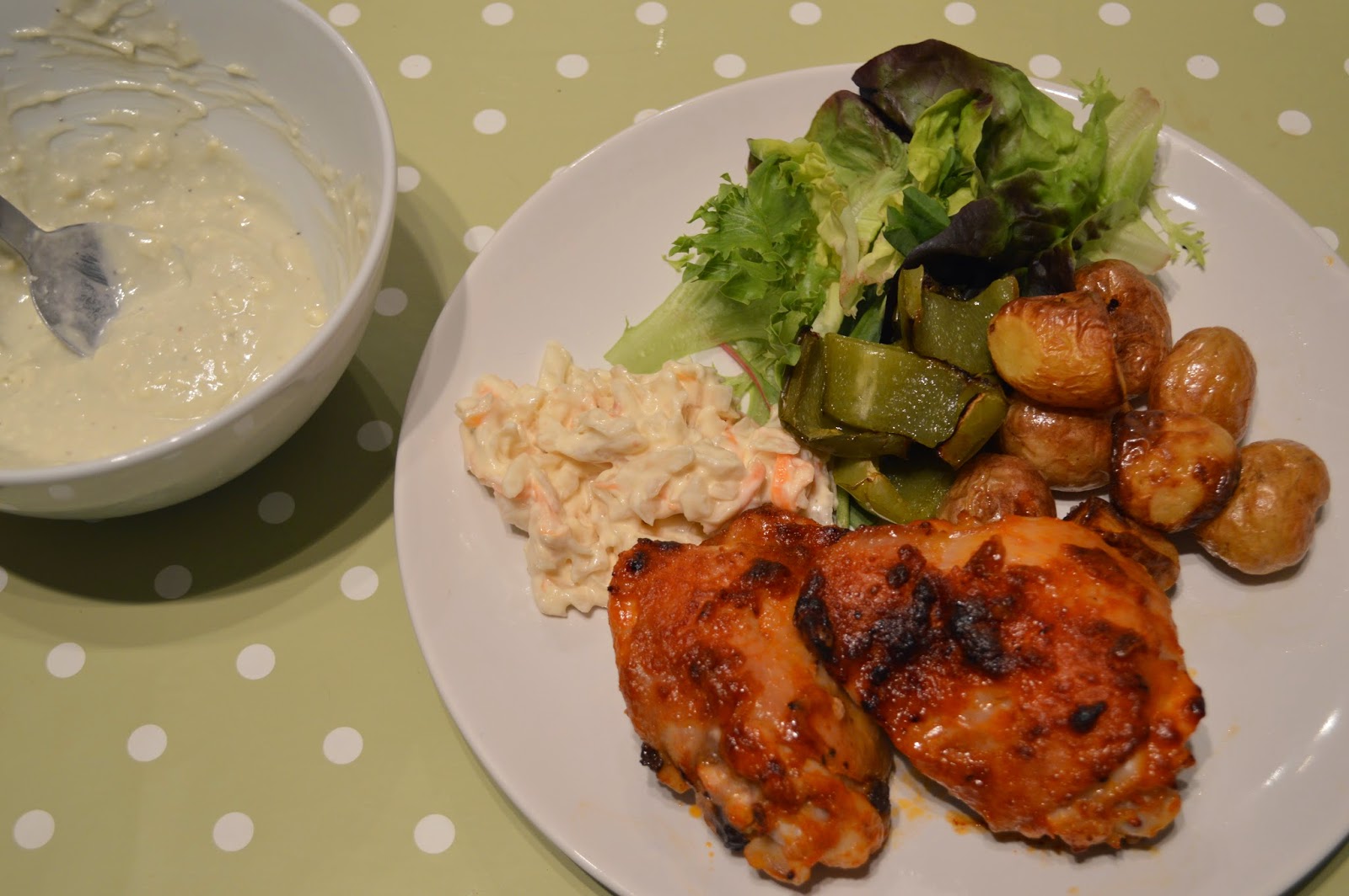 Buffalo Chicken & Blue Cheese Dressing