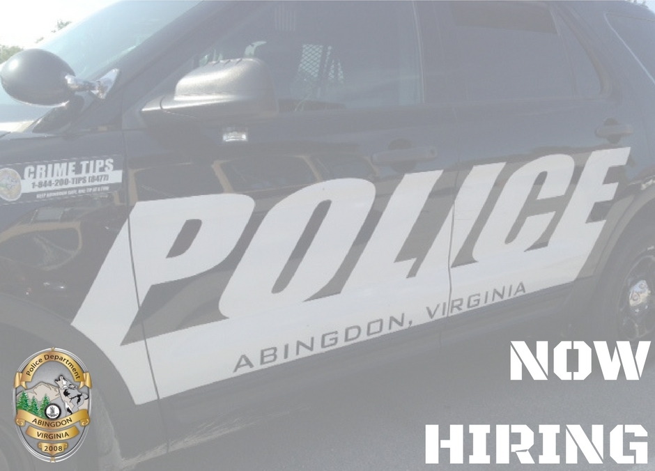 Abingdon Police Department WE ARE HIRING!