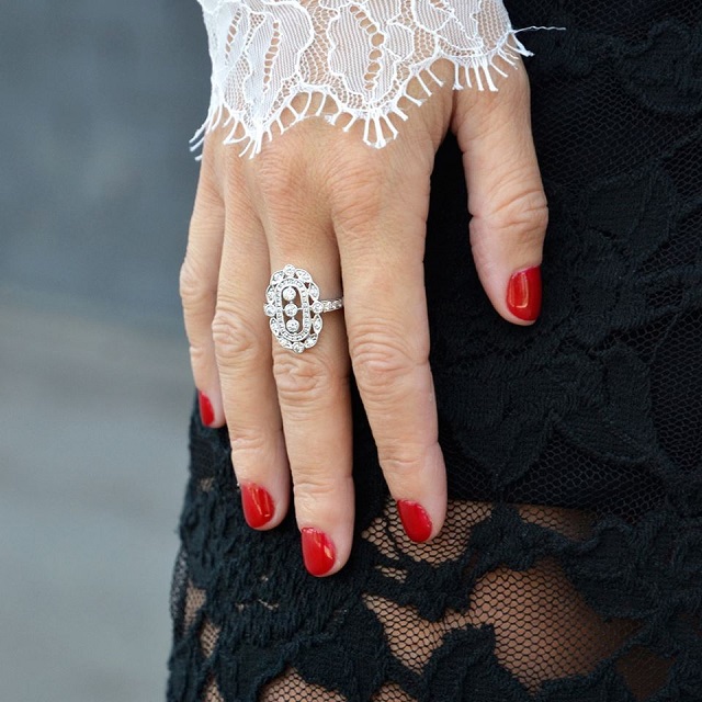 beaprincess anillo pedida compromiso vintage ring