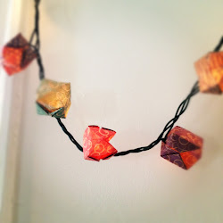 origami lantern lights simple
