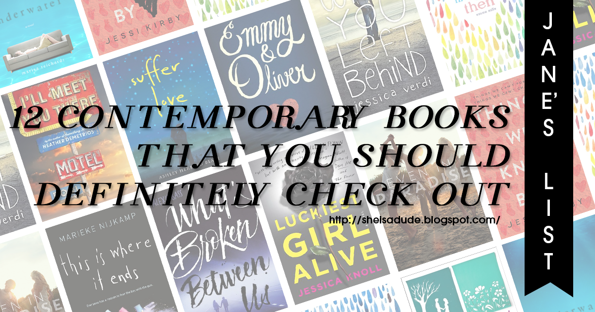 12 Contemporary Books That You Should Definitely Check Out mjanespages