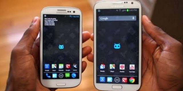 Samsung Galaxy S4 vs Note 3