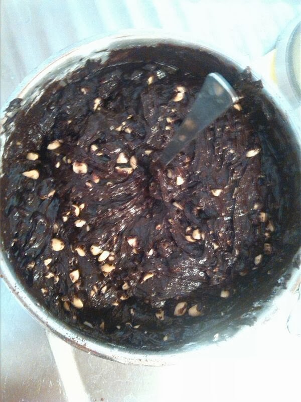 Küchenmädchens Tagebuch: Brownies mit Frischkäse und Erdnüssen