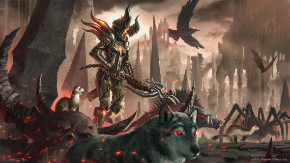 As incríveis ilustrações de fantasia para games de Veli Nyström Veli Nyström artstation deviantart arte ilustrações fantasia games