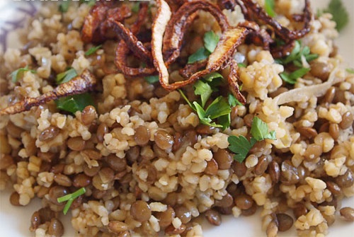 Όσπρια σαν ριζότο