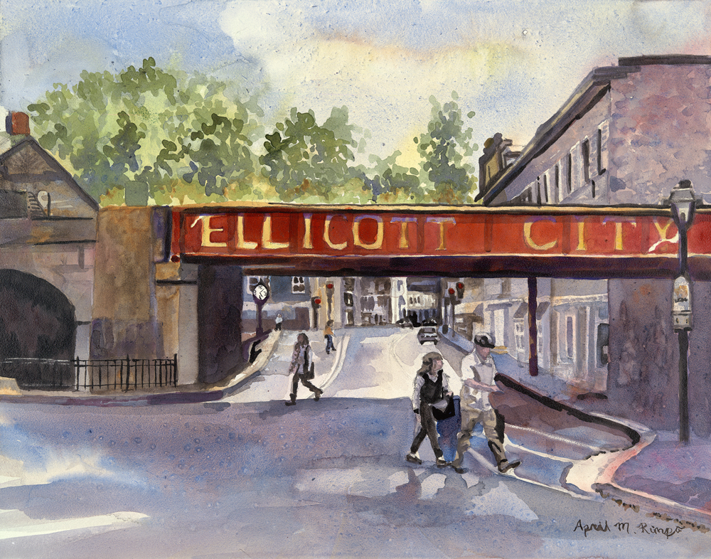 April M. Rimpo: Art Fundraiser for Ellicott City