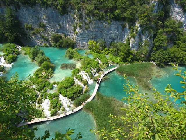 بحيرات بليتفيتش بارك في كرواتيا Lacs-Plitvice-7
