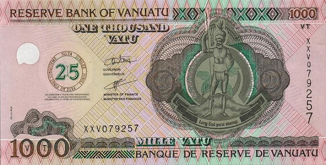 domestic currency of Vanuatu australia