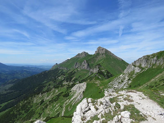 Widok na Szeroką Przełęcz Bielską