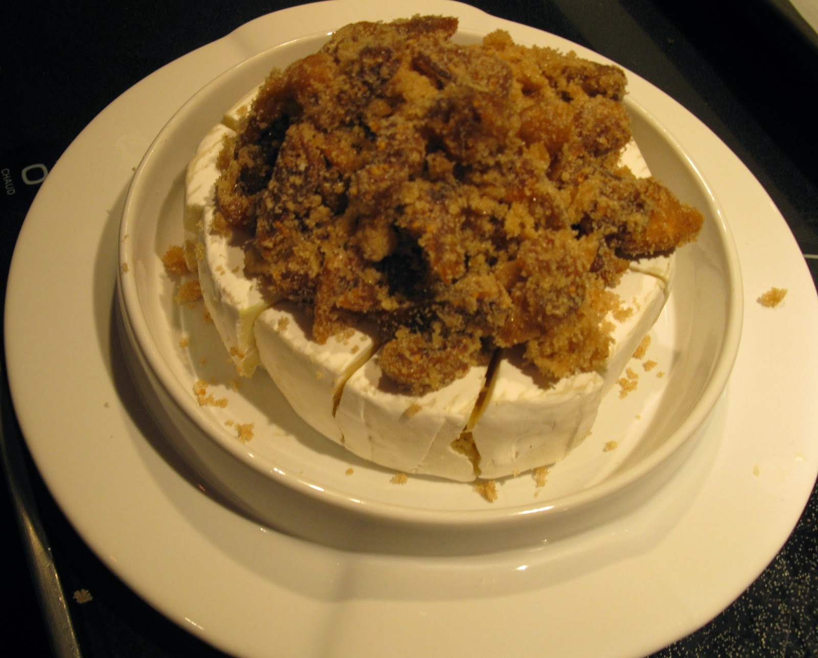 Thel's Kitchen Fig Brie Cheese Hors d'Oeuvres