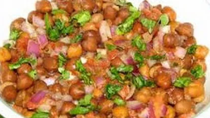 चण्याचे सॅलड - पाककला | Chanyache Salad - Recipe