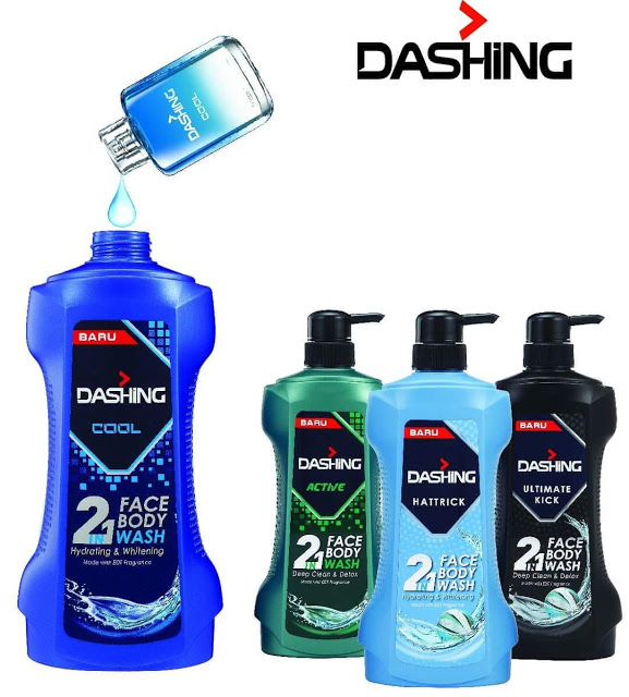 Dashing 2 in 1 Face And Body Wash