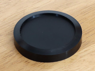 表側 UN カブセ式 キャップ 37mm ブラック UNP-5537表側