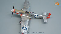 P-51 D-15 Mustang ICM 1/48 - plastic scale model build review