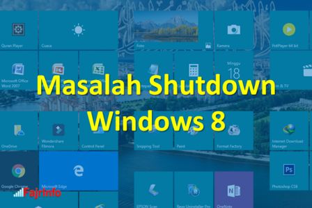 Cara Mengatasi Masalah Shutdown Pada Windows 8 Cara Mengatasi Masalah Shutdown Pada Windows 8