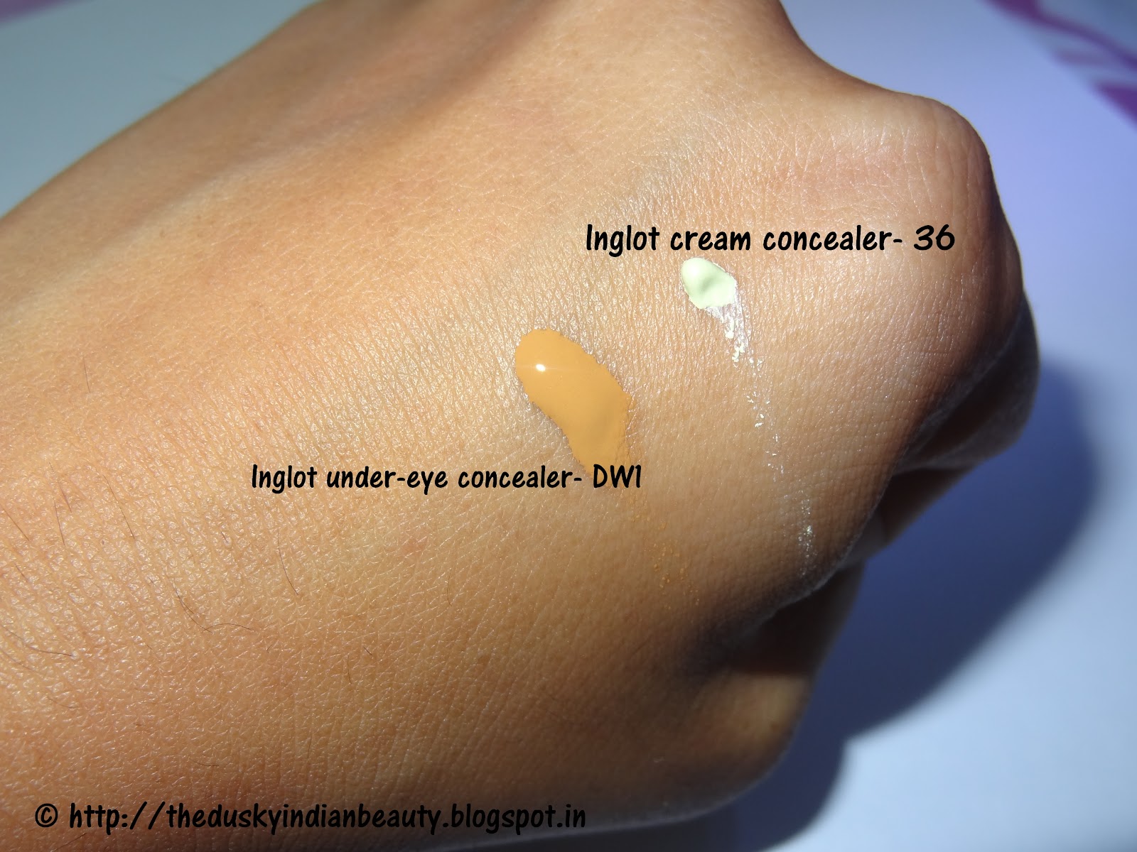 inglot cream concealer