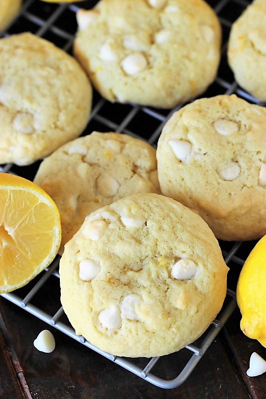 Lemon White Chocolate Chip Cookies The Kitchen is My Playground