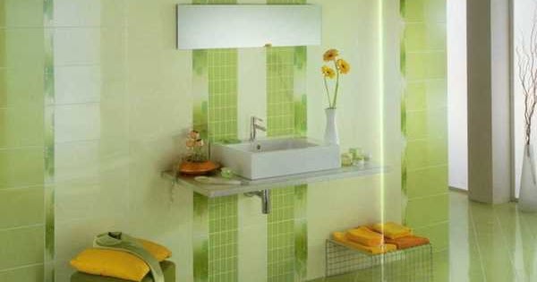 Info Baru 53 Desain Keramik Kamar Mandi Warna Hijau