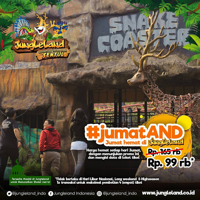 #JungleLand - #Promo April 2019 , Diskon Pelajar 50% , JumatAnd , Buy2Get1 Free dll #JungleLand - #Promo April 2019 , Diskon Pelajar 50% , JumatAnd , Buy2Get1 Free dll