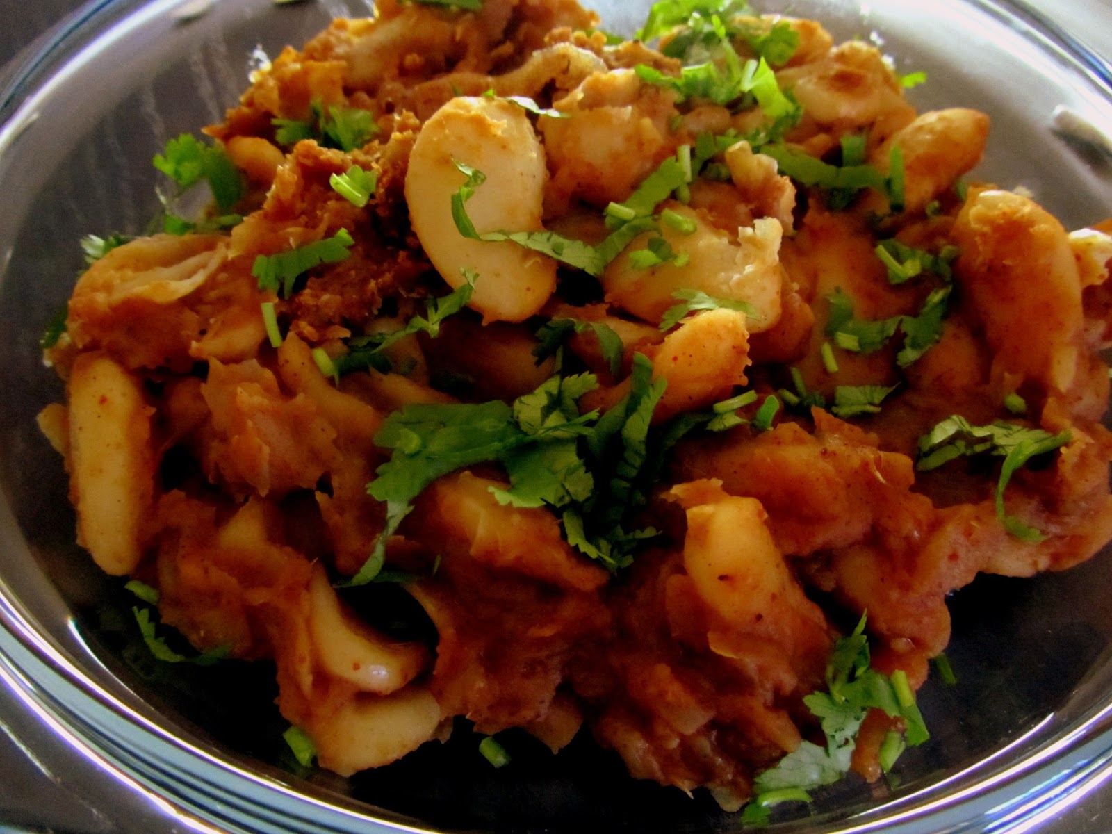 Indulge... Butter Beans Masala Lima Beans Masala