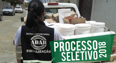 ADAB abre processo seletivo oferecendo vagas para Médico Veterinário.
