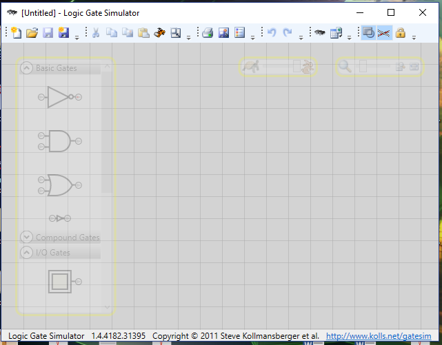 logic gate simulator. El Rincón del ingeniero