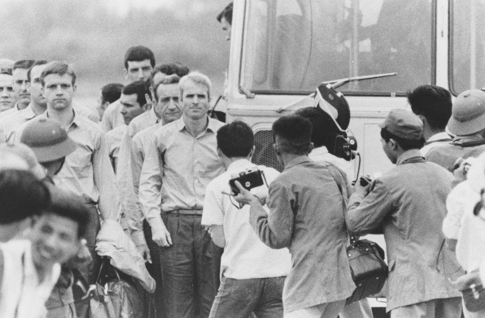 Historical Photos of John Mccain as a Prisoner of War in Vietnam