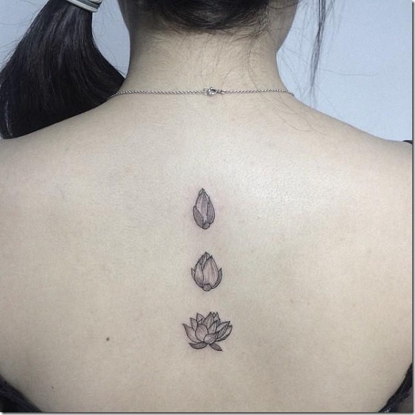 Tatuagens femininas de flor de lótus Tatuagens femininas de flor de lótus