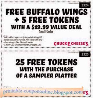 Free Printable Chuck E Cheese Coupons Free Printable Chuck E Cheese Coupons