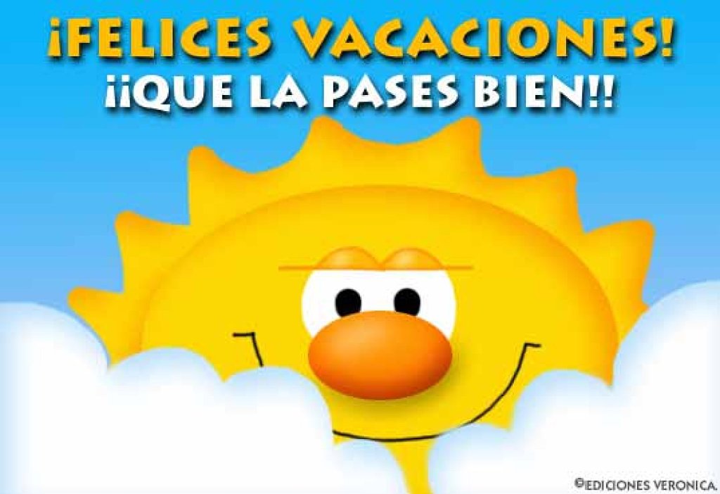 La clase de Vane: FELICES VACACIONES!!!