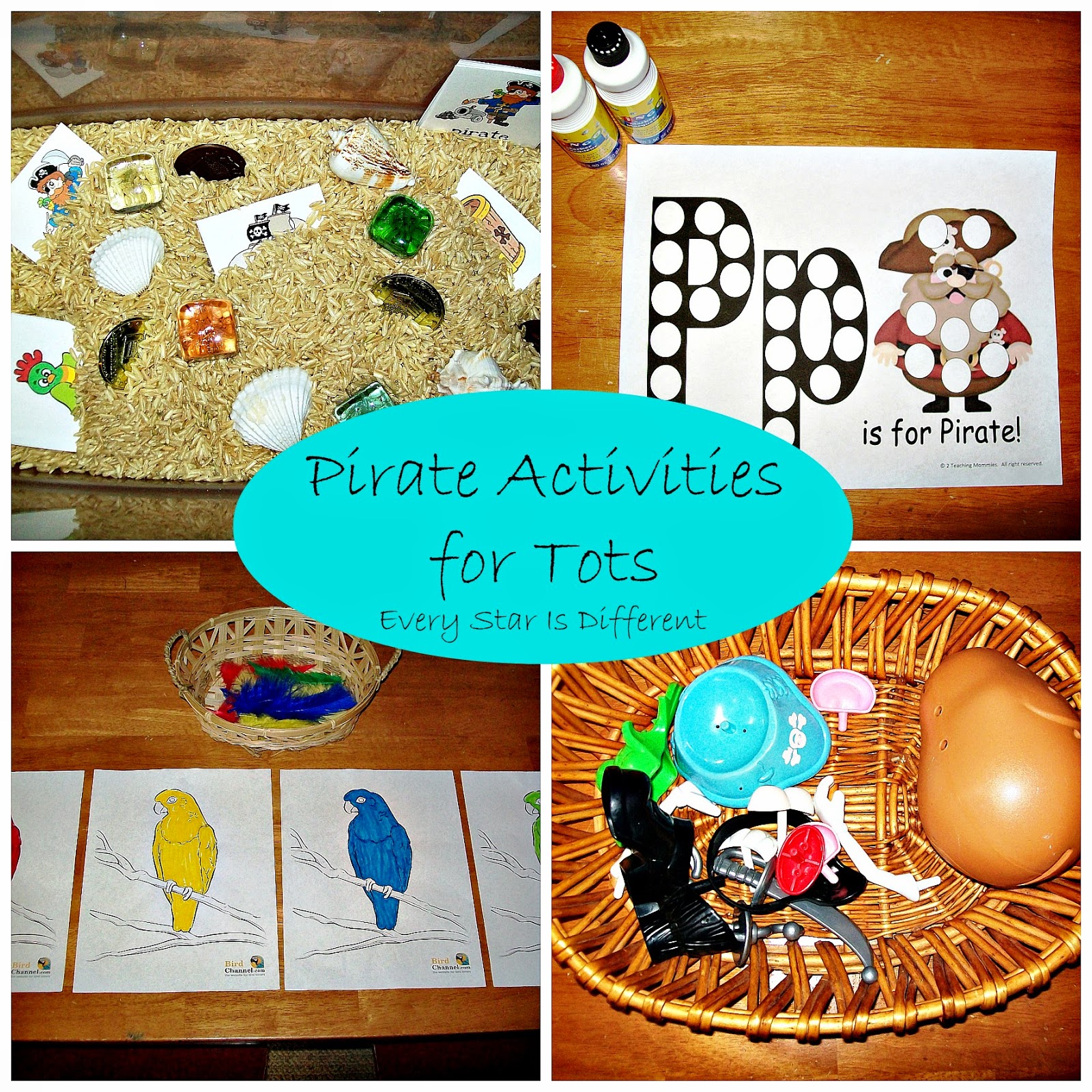 Pirate Activities for Tots