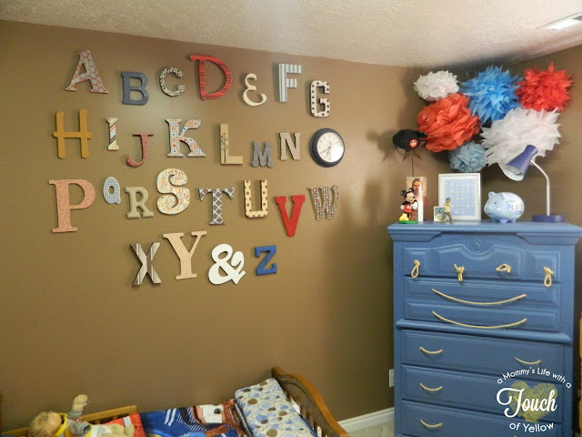 A mommy's life...with a touch of YELLOW: Maddux and Holden's Room