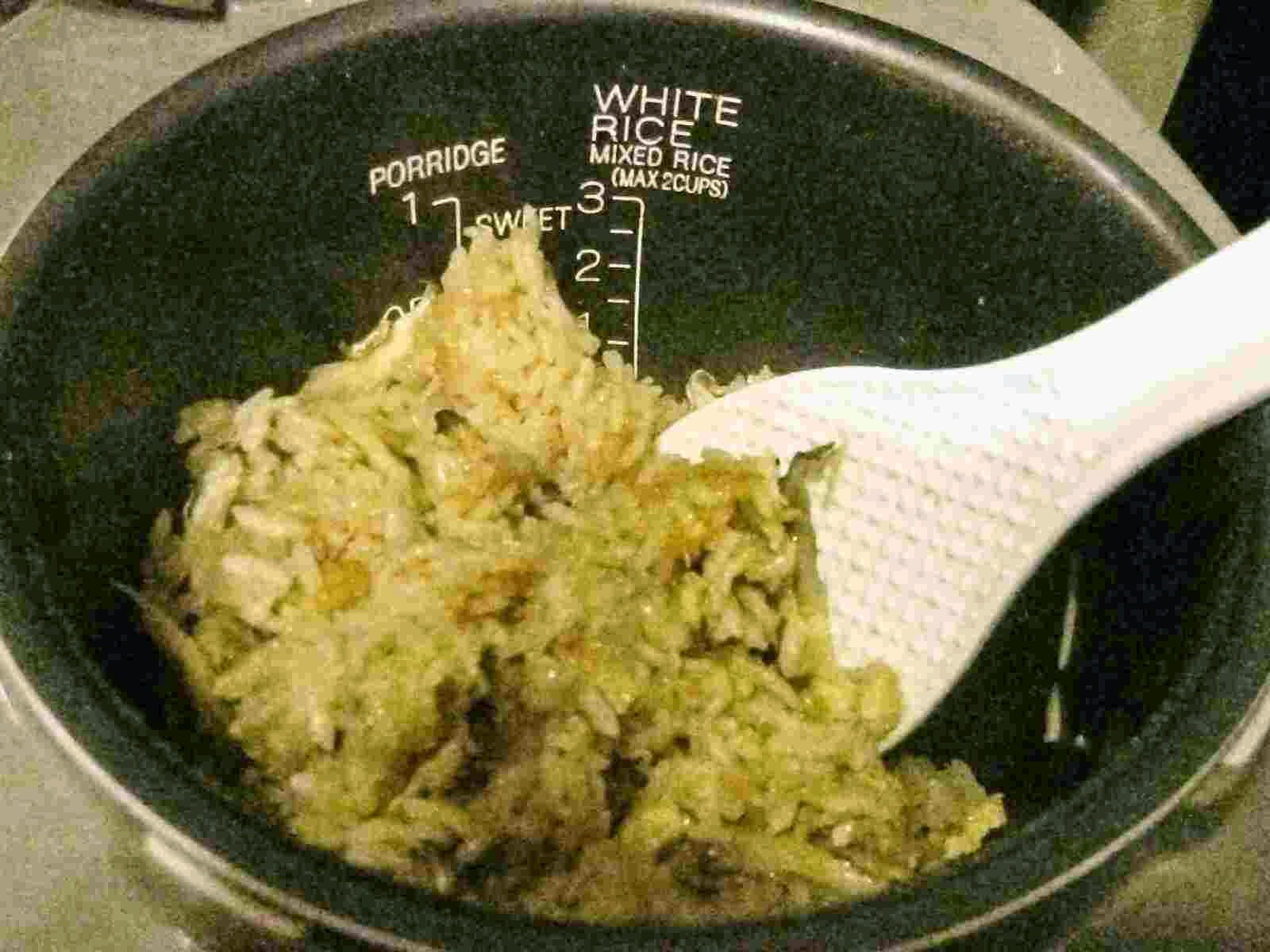 Recipes for Tom Yakimaitake gohan / steamed rice with grilled maitake