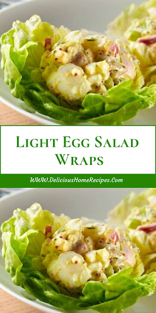 Light Egg Salad Wraps Light Egg Salad Wraps