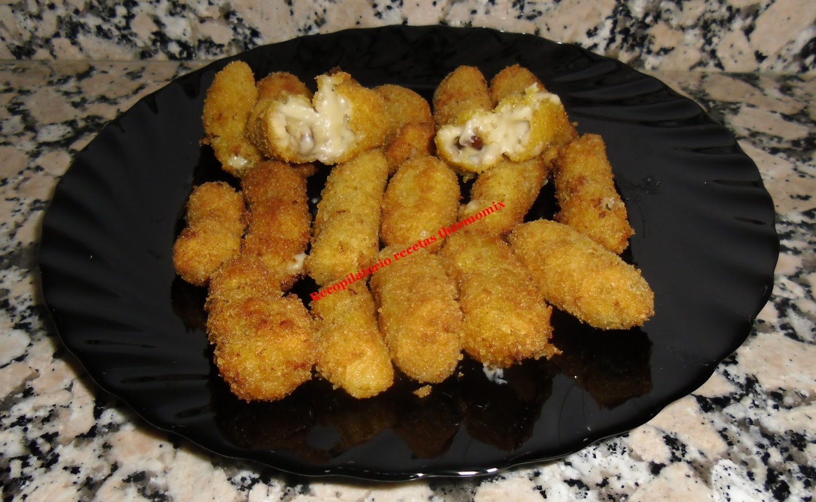 Recopilatorio de recetas thermomix Croquetas de jamón serrano con