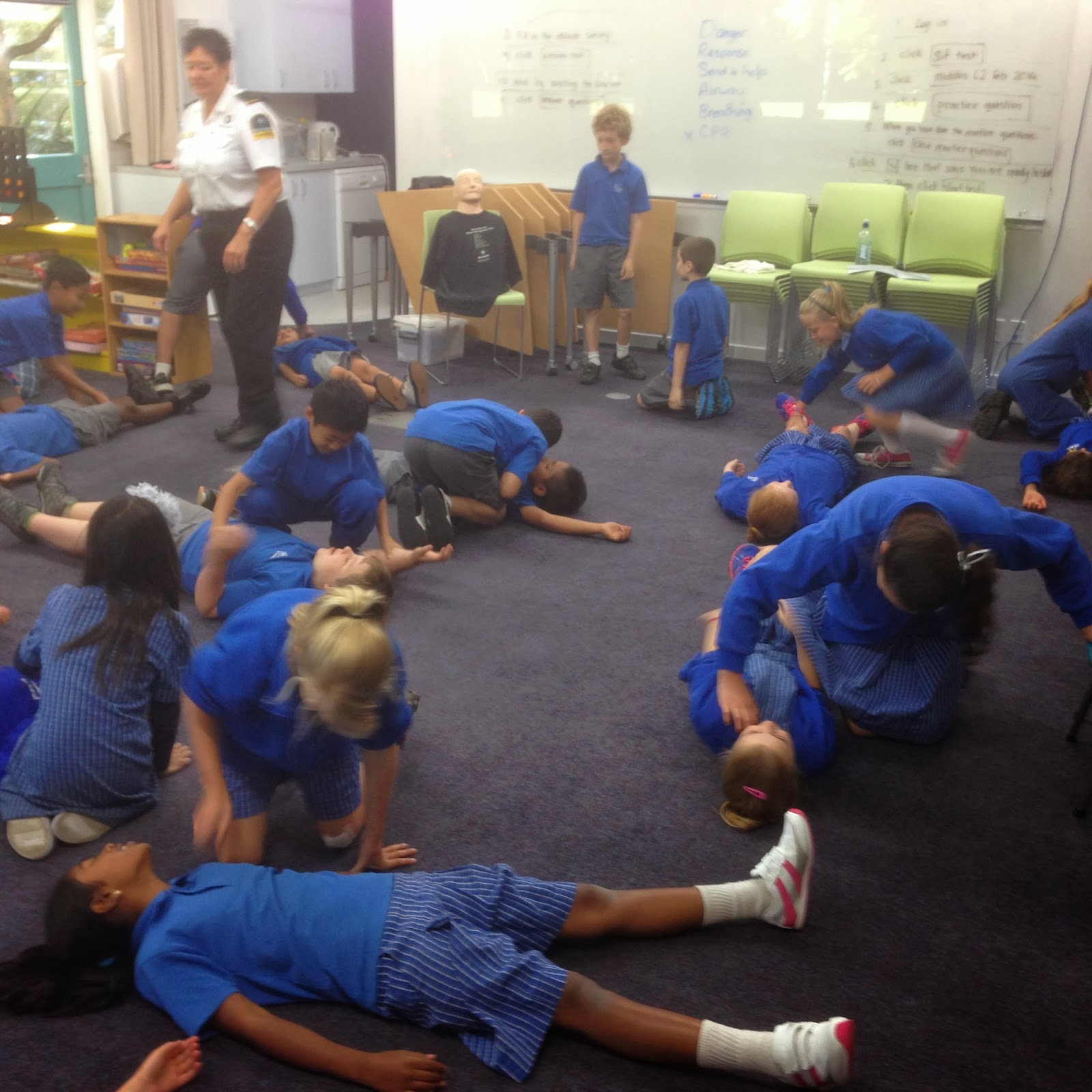 ilamroom1 St John Basic First Aid Training