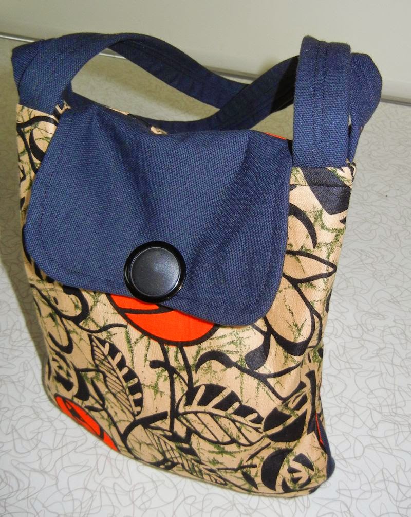 Fabric Birds and More Small Purse