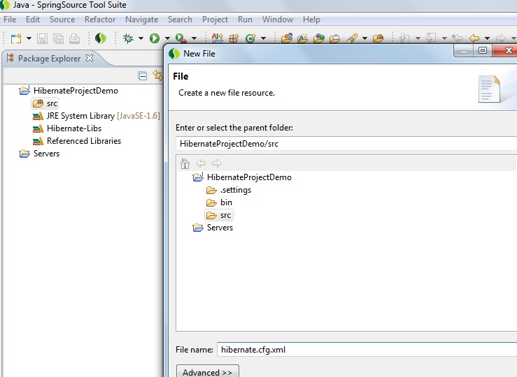 First Hibernate Application using Annotation