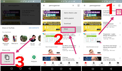 cara nyimpan video youtube di hape