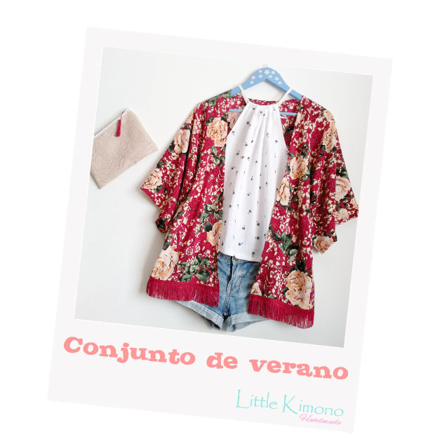 Conjunto de verano: Kimono sin patrones [Ribes-Casals y Handbox]
