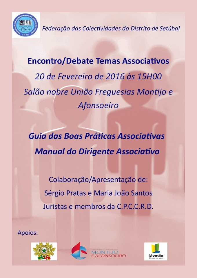 SESSÃO DE ESCLARECIMENTO ÀS ASSOCIAÇÕES | 20 FEV