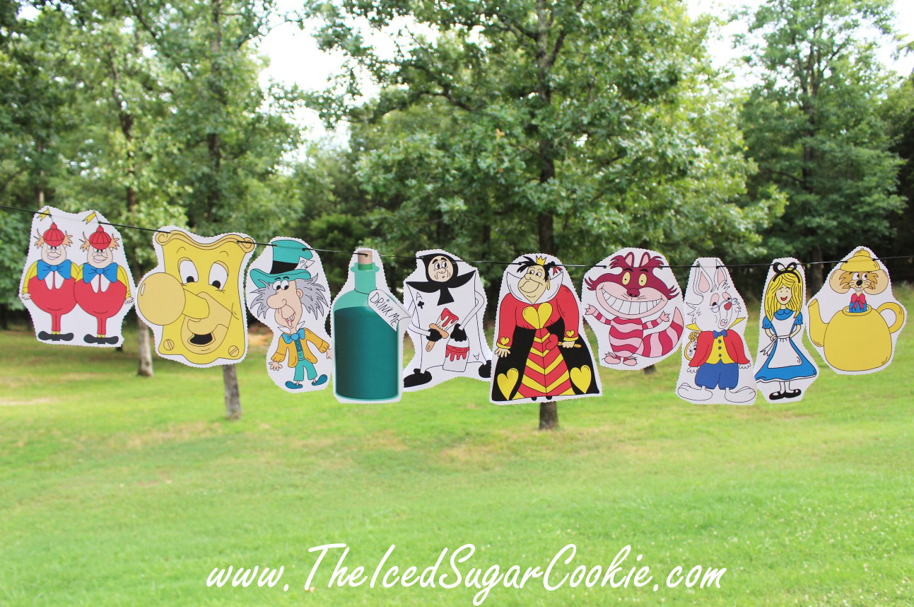 Alice in Wonderland Photo Booth Props, Mad Hatter Party Photo