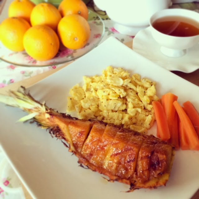 Grilled pineapple for breakfast As Life Goes On...