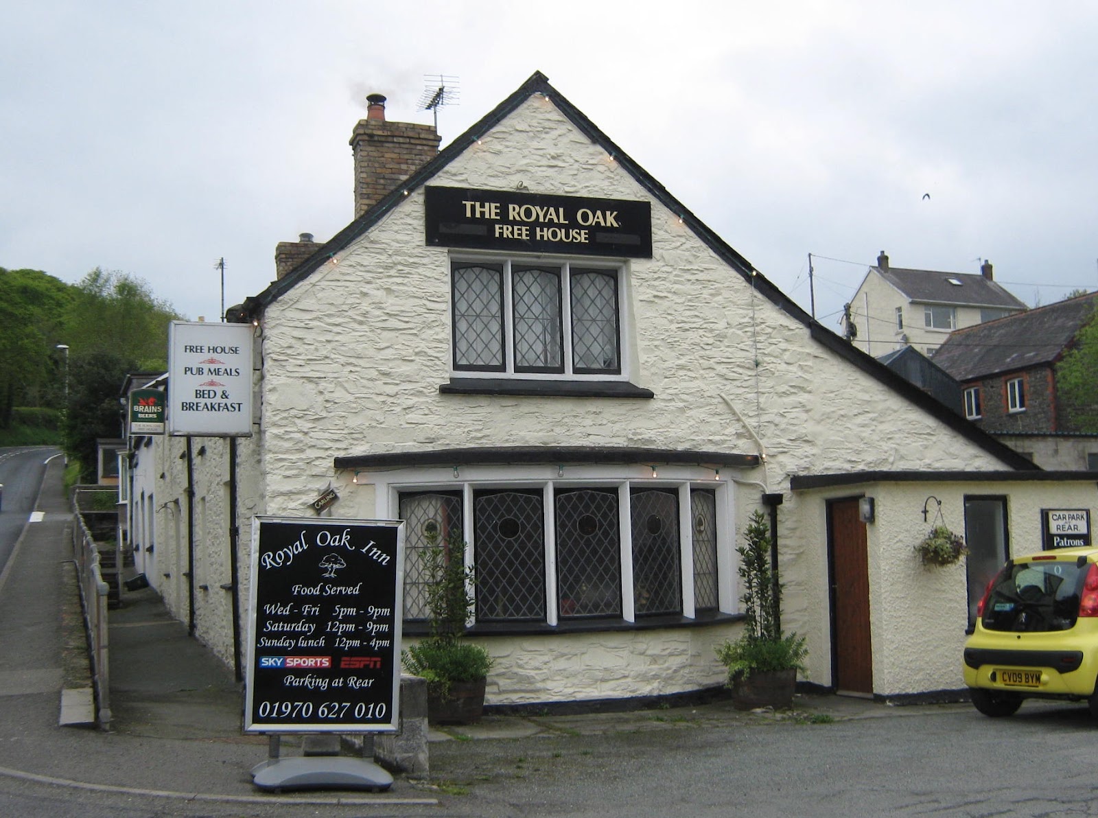 Aberystwyth Pubs Guide Llanfarian Royal Oak