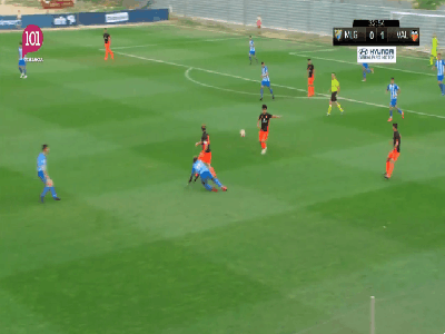 코파 후베닐대회 이강인 전반전 주요 볼터치.GIF | 인스티즈